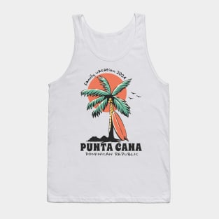 Punta Cana Family Vacation 2024 Matching Dominican Republic Tank Top